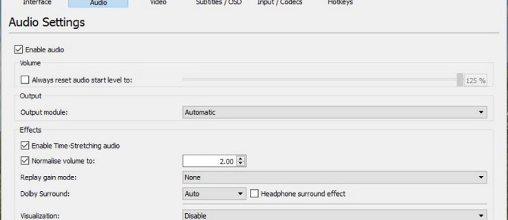 Hur man normaliserar volymen i VLC