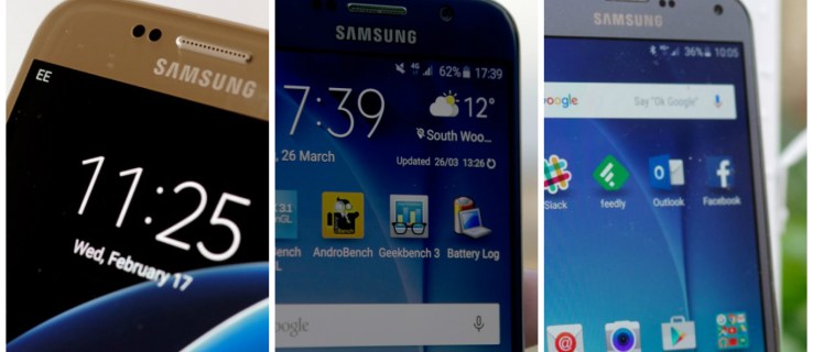 Samsung Galaxy S7 vs Samsung Galaxy S6 vs Samsung Galaxy S5: Skal du opgradere til Samsungs nye flagskibssmartphone?