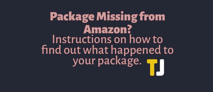 Jak nahlásit chybějící balíček Amazonu