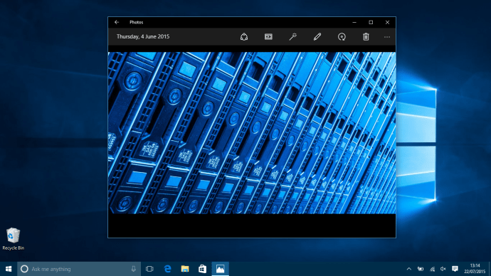 Microsoft Windows 10 Jak změnit tapetu - aplikace Fotografie