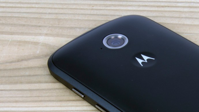 Motorola Moto E (2015) Anmeldelse - kamera tæt på