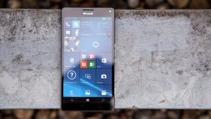 Microsoft Lumia 950 XL anmeldelse: Foran