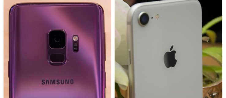 Samsung Galaxy S9 vs iPhone 8: Hvilket flagskib er bedre?