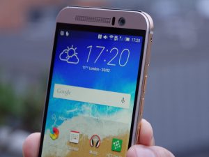 HTC One M9 -arvostelu: Näkymä edestä