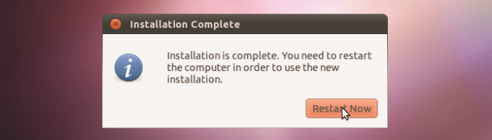 Jak zainstalować Ubuntu, krok szósty?