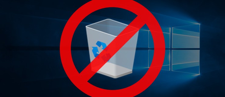 A Lomtár eltávolítása a Windows 10 Asztalról