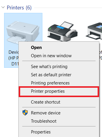 Juhtpaneel - printerid