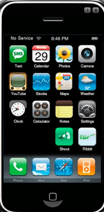 AIR Iphone emulaator