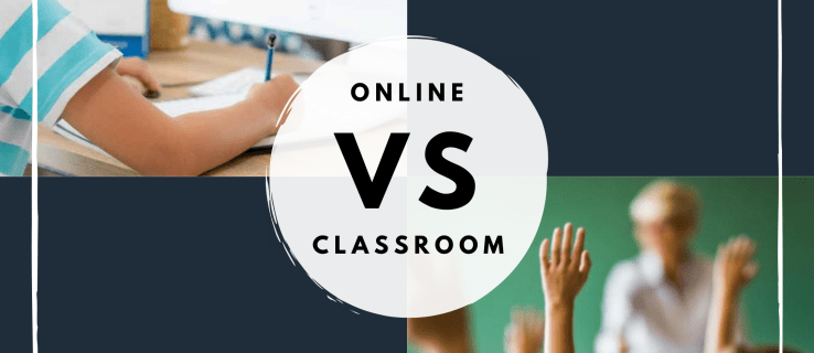 Hvordan online læring er forskellig fra klasseværelset
