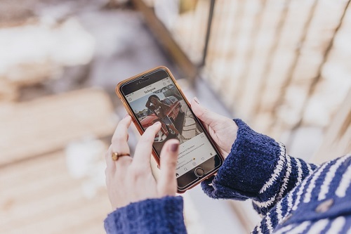 ali lahko posnetek zaslona objave na instagramu